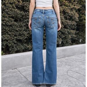 Vintage 2000s Silver Jeans Low Rise Aiko Bootcut Blue Jeans Women’s 30 x 31